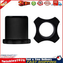 2pcs Wireless Microphone Anti-Rolling Ring Mic Bottom Sleeve Set (Black) Newly