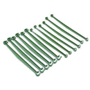 12pcs Vegetable Climbing Frame, Garden Pot, Support Post, Frame Connector, Decor
