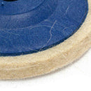 1pcs 100mm 3.94" Wool Buffing Angle Grinder Wheel Felt D3W3 A9A6 W2F2 H3N2 K3X5