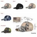 Hat Protection Neck Face Baseball Cap American Flag Peaked Cap Fishing Hat