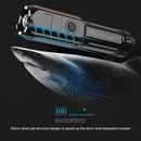 XPE LED Portable Plastic USB Rechargeable Flashlight for Outdoor Hiking Camping