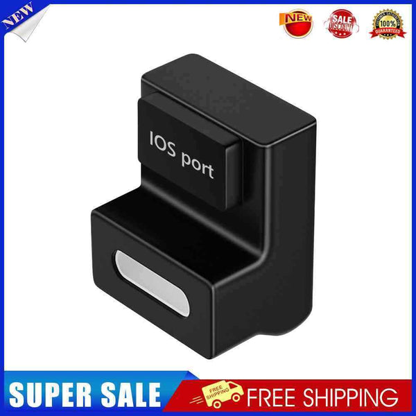 #A Female 5V 2.4A / 8 Pin Female 20W to 8 Pin Adapter  Multi-Function 180-Degree