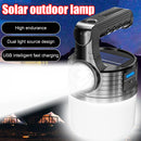 Waterproof Solar Powered + USB Rechargeable 300lm LED Camping Tent Lanterns Bulb