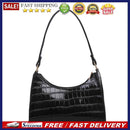 Retro PU Women Underarm Shoulder Bag Solid Purse Small Lady Elegant Handbags