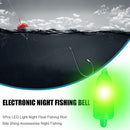 5pcs Fishing Bells Alarm Night Luminous Fishing Rod Tip Bite LED Light Ring Bell