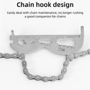 Mountain Bicycle Chain Measuring Rulers MTB Chain Wear Checker Indicator Caliper