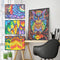 5D DIY Special Shaped Diamond Painting Owl Embroidery Mosaic Kit Home Wall Decor