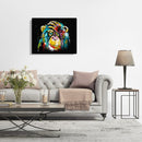 Monkey DIY Oil Painting By Numbers Kits Color Drawing Wall Living Room Picture