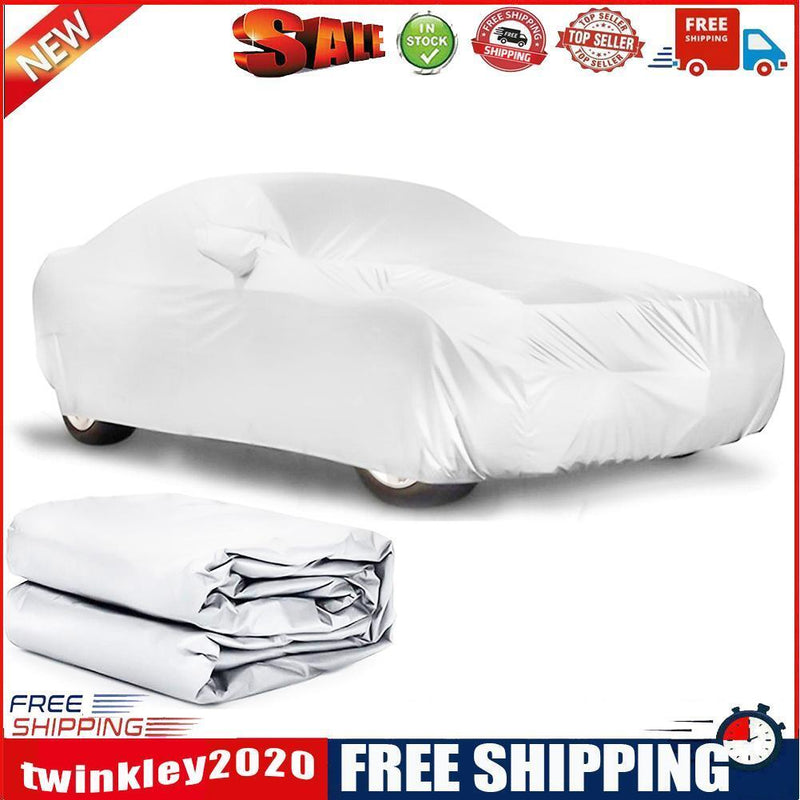 Waterproof Outdoor Car Automobile Tarpaulin Dustproof Sun Proof Cover (XXL)