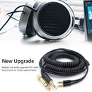 Audio Headset Spring Cable for Hifiman HE400S/HE-400I/HE560/HE-350/HE1000 Cords