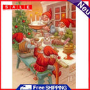 Point Drill Craft Handmade Christmas Dinner Canvas Mosaic Full Diamond Painting