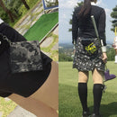 Camouflage Golf Ball Club Head Wiping Towels Double-Sided with Carabiner Hook