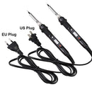 Tips 110V 220V LCD Digital Adjustable Temperature Electric Soldering Iron