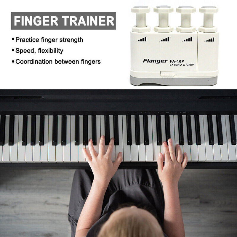 Flanger Piano Finger Trainer Exerciser Guitar Finger Training Tool for Beginners