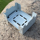 Mini Folding Oven Portable Picnic Solid Fuel Outdoor Camping Alcohol Oven