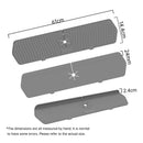 Silicone Faucet Absorbent Draining Mat Splash Guard Water Catcher (Grey)