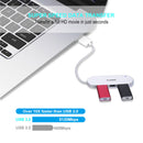 ALLOYSEED CZH-H066 ultrathin 4 Port USB 3.0 Portable Aluminum Hub