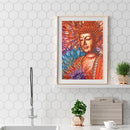 5D DIY Special Shaped Diamond Painting Buddha Mosaic Rhinestone Kit (AK026)