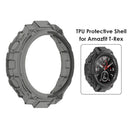 Transparent Smart Watch Cover for Huami Amazfit T-Rex PRO/T-Rex (Orange) Newly
