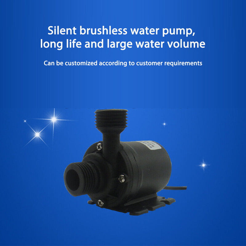 Brushless Water Pump 800L/h Submersible Fountain Aquarium Circulating (24V)