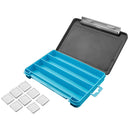Fishing Tackle Storage Box w/ Removable Dividers Portable Fishing Organizer Case