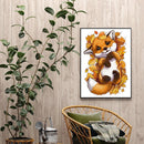 5D Rhinestone Picture Full Square Drill DIY Cute Dog Diamond Painting 30x40cm