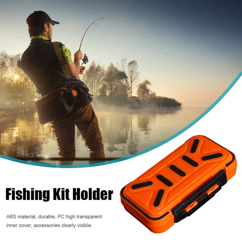 Fishing Waterproof Fishing Tackle Box Double-Sided Hook Bait Accessories Case
