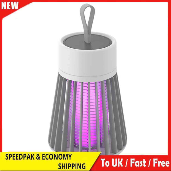 Portable Electric Mosquito Lamp LED Light Trap Fly Bug Insect Killer Repellent