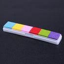 6 Colors Fingerprint Stamp Cushion DIY Scrapbooking Colorful Ink Pad Stamp De