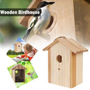 Window Birdhouse with Strong Suction Cups and Outdoor Lanyard See-through`
