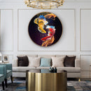 5D Full Round Drill Diamond Painting Fish DIY Cross Stitch Wall Art Embroid