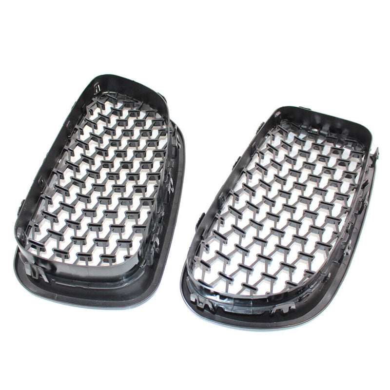 1 Pair Car Front Bumper Grille Auto Car Front Bumper Outer Grille Accessories