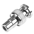 BNC Q9 Male to RCA AV Female Coaxial Connector Adapter for CCTV Camera Newly