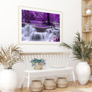 Paint By Numbers Purple Forest Waterfall DIY Acrylic Painting Kit (B964)
