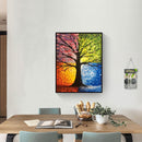 ahomi 5D Colorful Tree Diamond Paintings Full Drill DIY Embroidery Cross Stitch