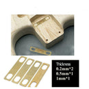 Replacement Heightening Gaskets Bass Brass Tool Guitar Nice Neck EW Shim U5K0