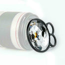 Handheld Glass Filter Prism Camera Kaleidoscope Optical Number Photography L5X1