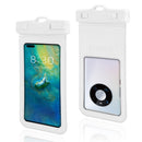 Waterproof Swimming Underwater Mobile Phone Protective Pouch Bag (White) Newly