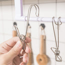 Hanger Rack Baby Clothes Pins Laundry Hooks Towel Clip Hanging Clips