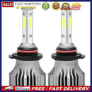 2pcs LED Car Headlamp Fog Lamp Bulbs 8000LM 6500K COB Bulbs for Auto Headlight