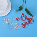 4pcs Metal Dies Cutting for Scrapbooking DIY Craft Punching Molds Cards