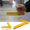 Safety Plastic Push Block Push Sticks for Routers Jointers Table Saw (A)