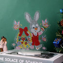 Diamond Painting Ornaments Easter Bunny DIY Crystal Drill Handmade Mosaic Cra