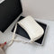Pure Soft Leather Women Handbag Small Underarm Shoulder Totes Bag (Beige)