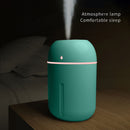 330ML Mini Ultrasonic Humidifier Silent USB Essential Oil Diffuser (Green)