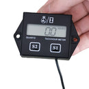 Digital Motorcycle Tach Hour Meter Motorbike ATV Boat Engine Gauge Speedometer