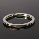 Useful Pocket 32mm Clasps Split Key Ring Keychain Chain Loop Stainless Steel