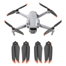 4 Pairs Quick Release Propellers Low-Noise Drone Blades for DJI Air 2S Newly