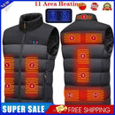 #A 11 Places Zones Heated Vest Splicing Heated Coat Electric Heated Vest for Tra