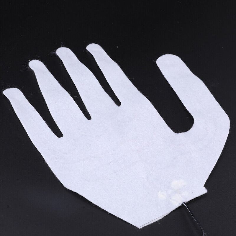 Heated Five-Finger Gloves Sheet Outdoor Cycling Hand Warmer Pad (No Switch)